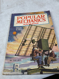 VINTAGE FEB 1946 POPULAR MECHANICS MAGAZINE #HR004