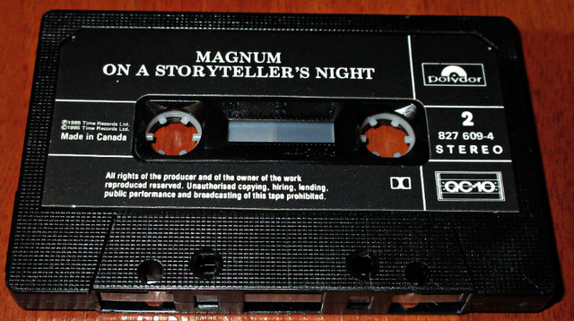 Cassette Tape :: Magnum – On A Storyteller's Night in CDs, DVDs & Blu-ray in Hamilton - Image 4