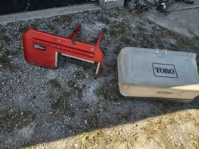 ** Toro Proline walk behind zero turn lawnmower w bagger | Lawnmowers ...