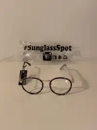 Sunglass Spot Womens Circular Sunglasses - Brand New