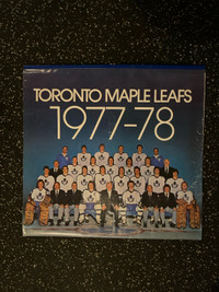  Vintage, 1977 -78 Toronto Maple Leafs dominion team calendar