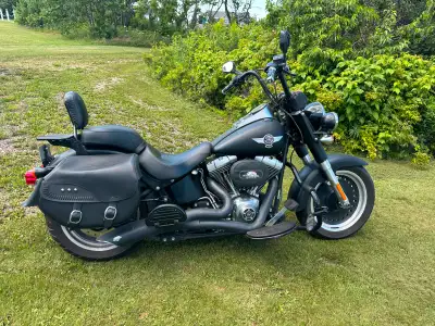 2010 Harley Davidson Fatboy Lo Original owner Well maintained Less than 19,000 km Bike is currently...