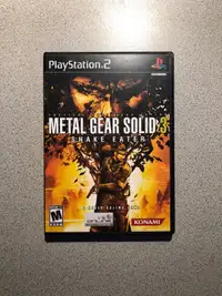 Metal Gear Solid 3: Snake Eater - Sony PlayStation 2 (PS2)