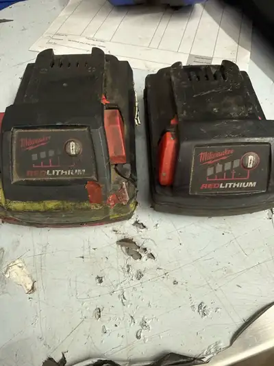 Milwaukee battery , View more