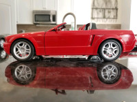 1:18 Diecast Beanstalk Mustang GT Convertible Concept Red