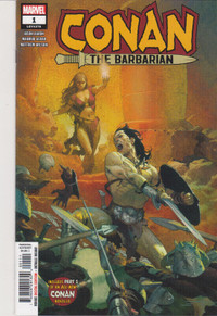 Marvel Comics - Conan The Barbarian - issues #1,2,3,4, and 5.