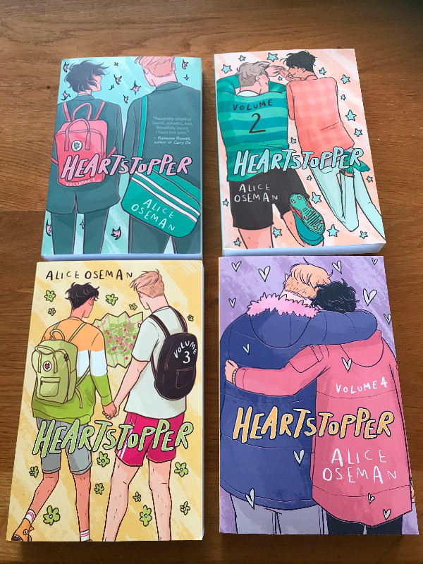 Heart stopper volume 1, 2, 3, 4 by Alice Oseman in Children & Young Adult in Vernon
