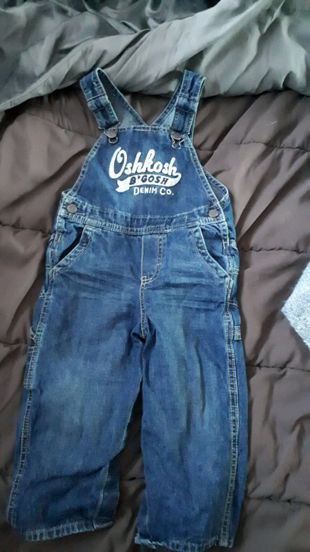 Osh Kosh Demin overalls in Clothing - 2T in Moncton