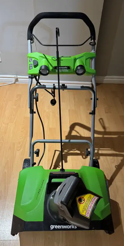 Electric corded 20” snowblower, View more