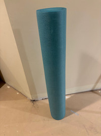 Blue dense foam roller