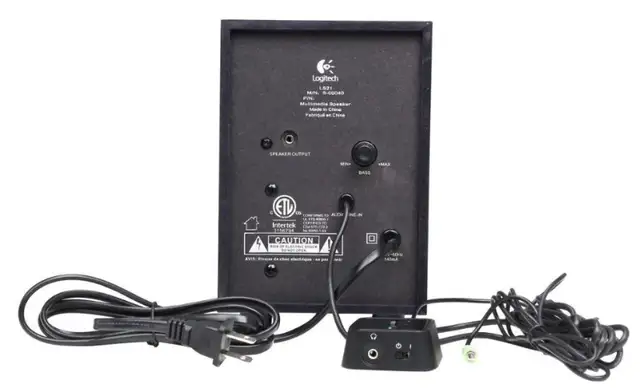LOGITECH 2.1 STEREO SPEAKER SYSTEM in Speakers in Markham / York Region - Image 4