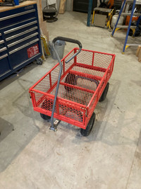 4 wheel steel cart