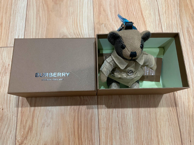 AUTHENTIC Burberry Thomas Bear Charm in Trench Coat in Hobbies & Crafts in City of Toronto