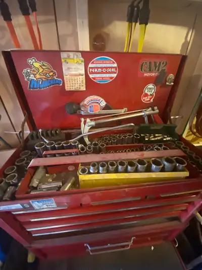 Mastercraft Tools Tool Chest and Assorted Tools, View more