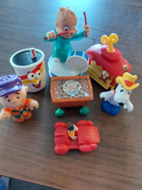 1989 & 1990's Assortment of McDonalds & Disney Figures - 7