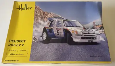 Heller 1/24 Peugeot 205 Evo 2, View more