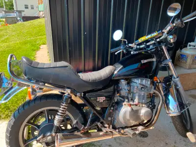 Early 1980s Kawasaki LTD 440, great bike for beginner riders or for someone who is looking to do a c...