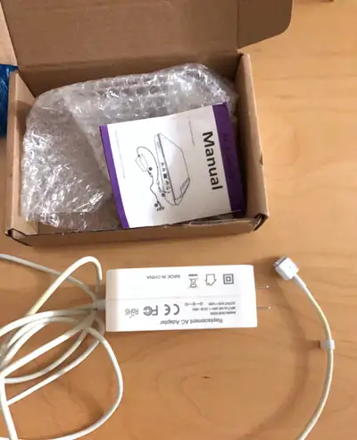 Power Adapter for MacBook and MacBook Pro Compatible models include: MacBook Pro (13-inch, Mid 2012)...