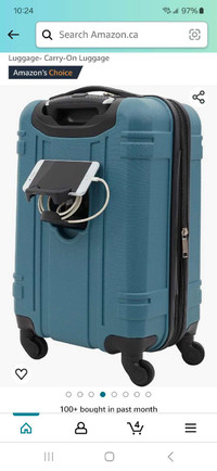 Wrangler 20" carry on luggage 