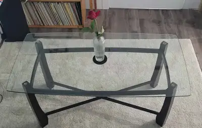 Glass Coffee Table - very good condition, View more