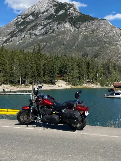 Low mileage 2009 Harley Davidson Fat Bob. Not getting ridden right now just sitting in garage. Negot...