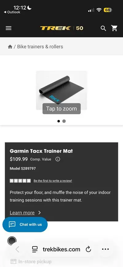 Tapis Garmin Tacx trainer, View more