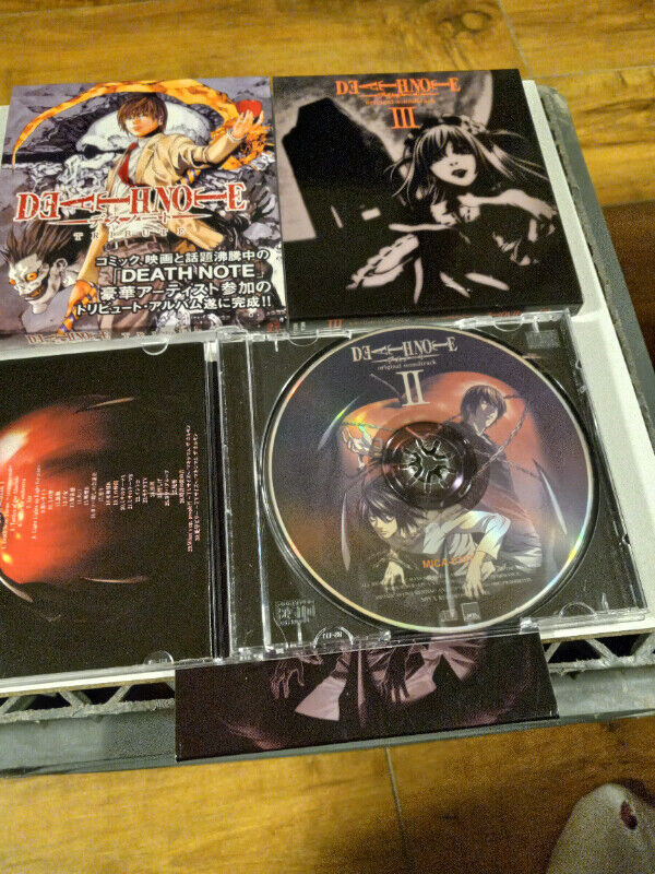 DEATH NOTE Original Soundtrack Anime I,II (JAPAN) OST LOT3 in CDs, DVDs & Blu-ray in Trenton - Image 3