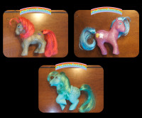 Pouliches My little Pony offre speciale vintage annees 80 LOT