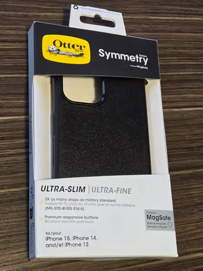 Brand New - OtterBox Symmetry - for iPhone 15 or 14 or 13, View more