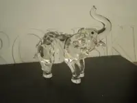 Swarovski Crystal figurine - " Baby Elephant " - #7640NR001 -