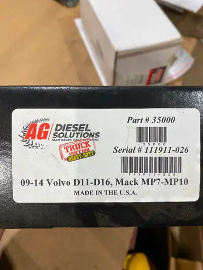 AG Diesel Solution truck tuner. Mack and Volvo engines 30 percent more horsepower. Regular $2100 Ame...