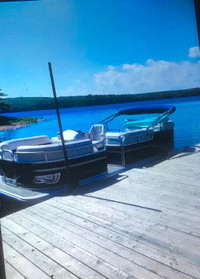 WANTED!! 21’-22’ Pontoon Boat with trailer and motor!