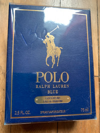 Polo blue eau de parfum gold blend 75 ml NEUF scellé NEW sealed