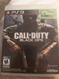 Ps3 call of duty black Ops 