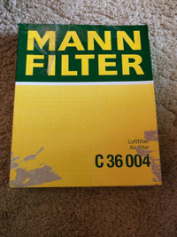 *NEW* Mann Filter C 36 004 Element Air Filter