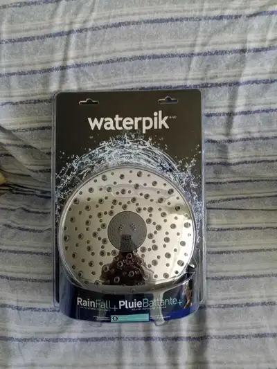 waterpik rainfall shower head, View more