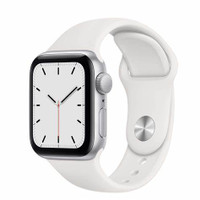 Apple Watch SE 2 SE2 44 mm Silver white sport band $300