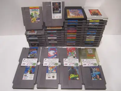 Nintendo NES games and consoles for sale, View more