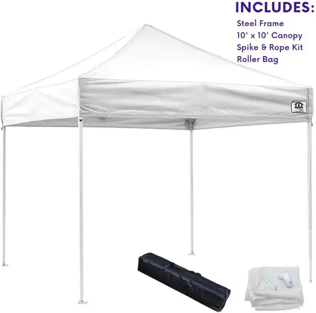 3 NEW 10x10 WHITE Impact Outdoor Canopies Pop Up Tent Canopy in Other in London - Image 2