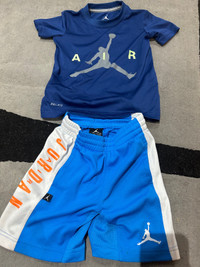 Nike Air Jordan Boys Shorts and Shirt set