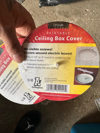 Ceiling Box Covers All For $10