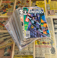 THE PUNISHER Vintage Marvel Comics RUN 1987-1991