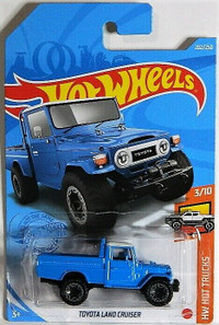 Hot Wheels 1/64 Toyota Land Cruiser HW Hot Trucks Diecast Car