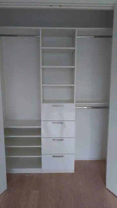 Closet Organizers -   Starting at $450 installed, View more