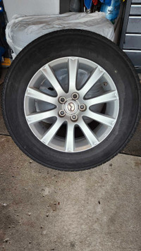 Bridgestone Dueler P215/70/R17 (for Mazda CX-7) Tires and Rims