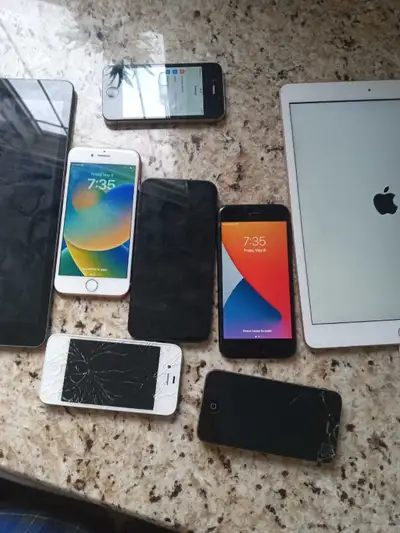 Apple iPhone Lot parts not working or lock, View more