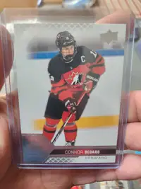 Various Conor bedard rookie cards