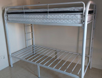 Steel bunk beds