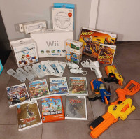 Nintendo Wii Full Box + CIB Games and Accessories