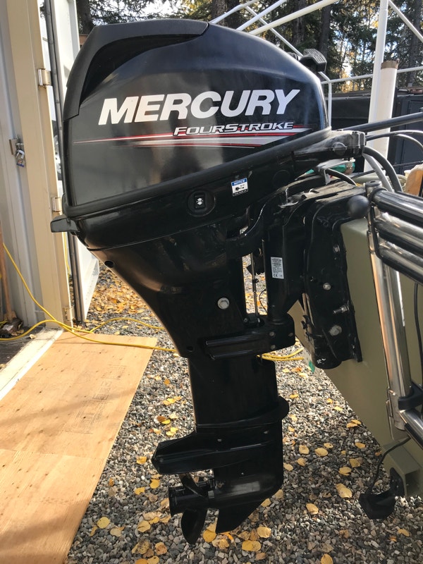 20 HP Mercury, Long shaft and Power Tilt. Consul Model Boat Parts